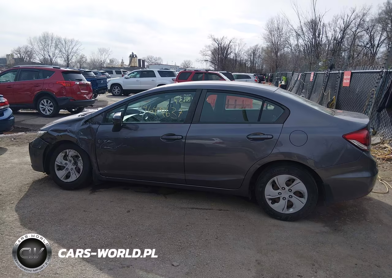 2014 Honda Civic Lx VIN:19XFB2F57EE054302 - 14