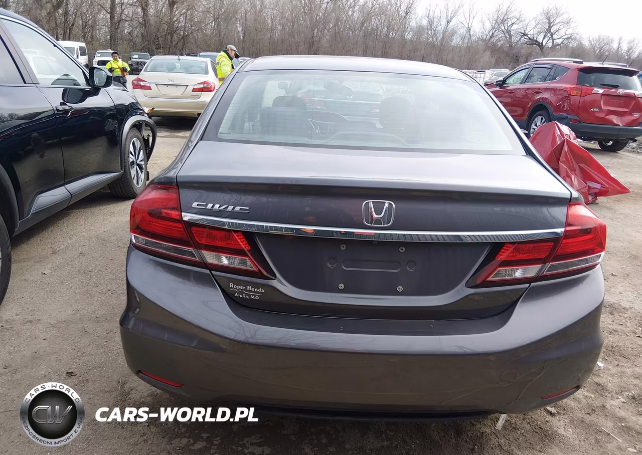 2014 Honda Civic Lx VIN:19XFB2F57EE054302 - 16