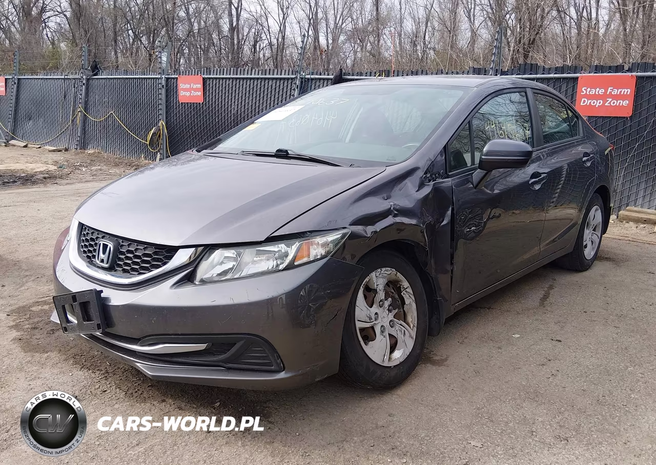 2014 Honda Civic Lx VIN:19XFB2F57EE054302 - 2