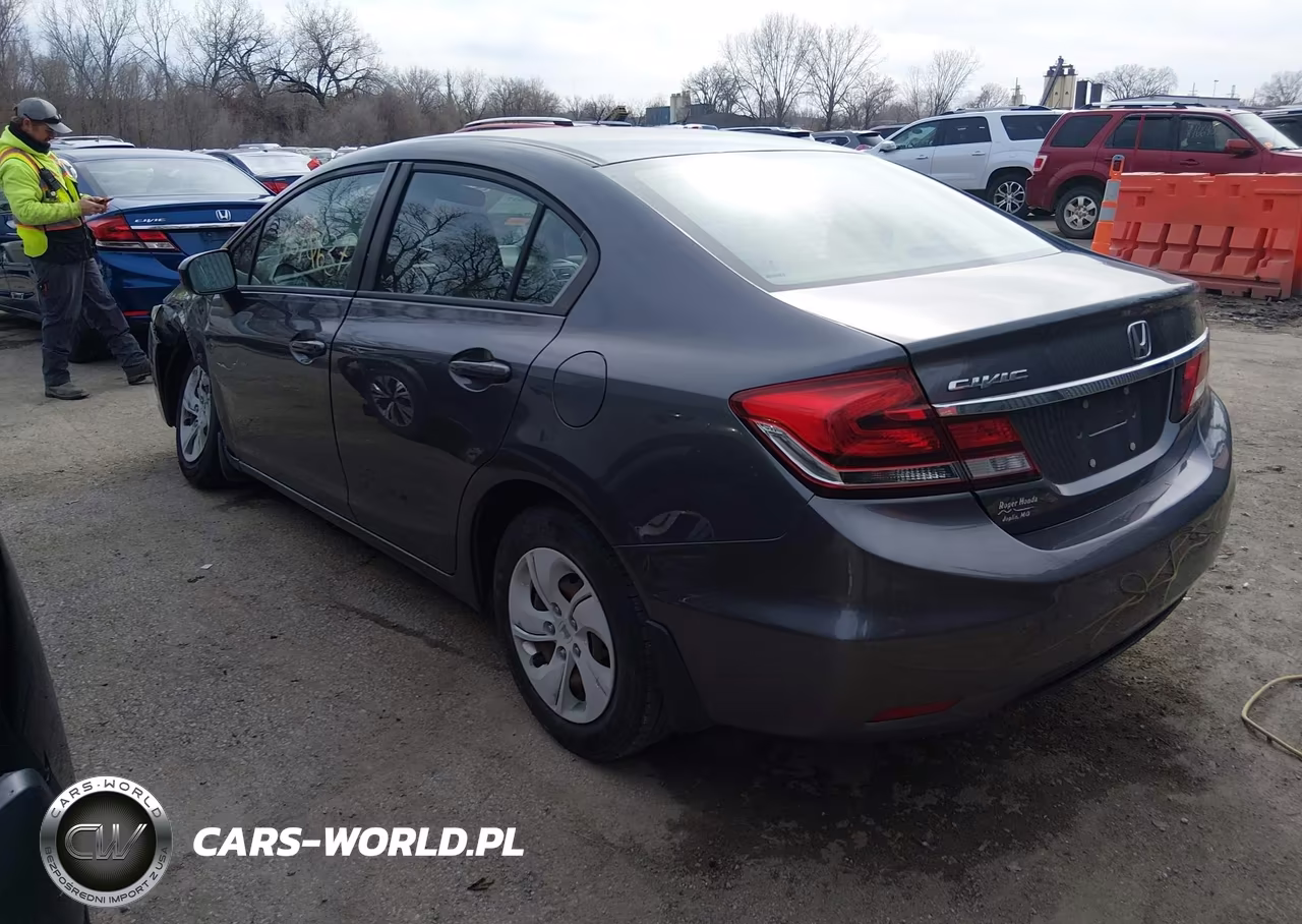 2014 Honda Civic Lx VIN:19XFB2F57EE054302 - 3