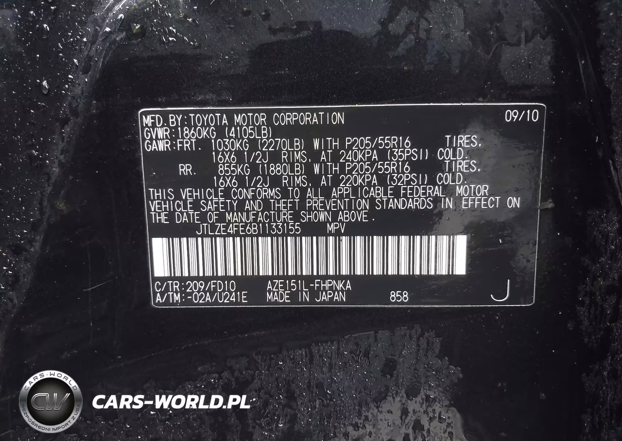 2011 Scion Xb VIN:JTLZE4FE6B1133155 - 9