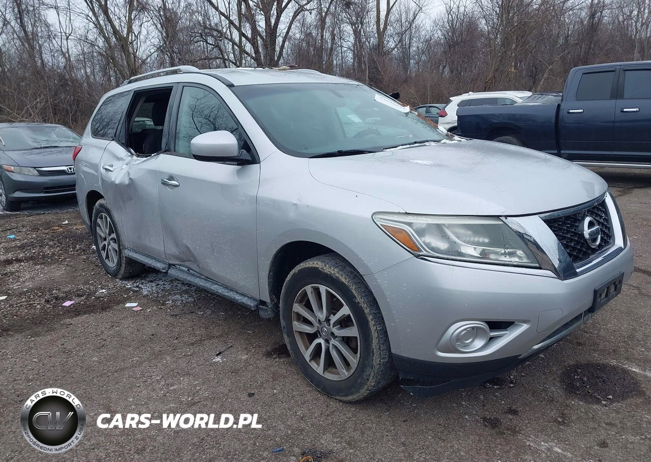2014 Nissan Pathfinder Platinum-S-Sl-Sv