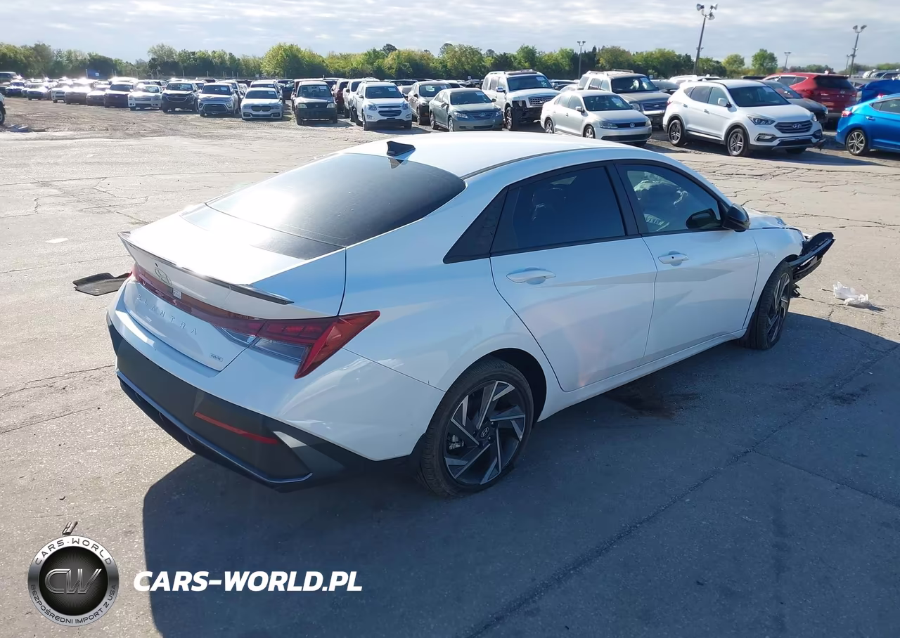 2025 Hyundai Elantra Hybrid Sel Sport VIN:KMHLM4DJ0SU148085 - 4