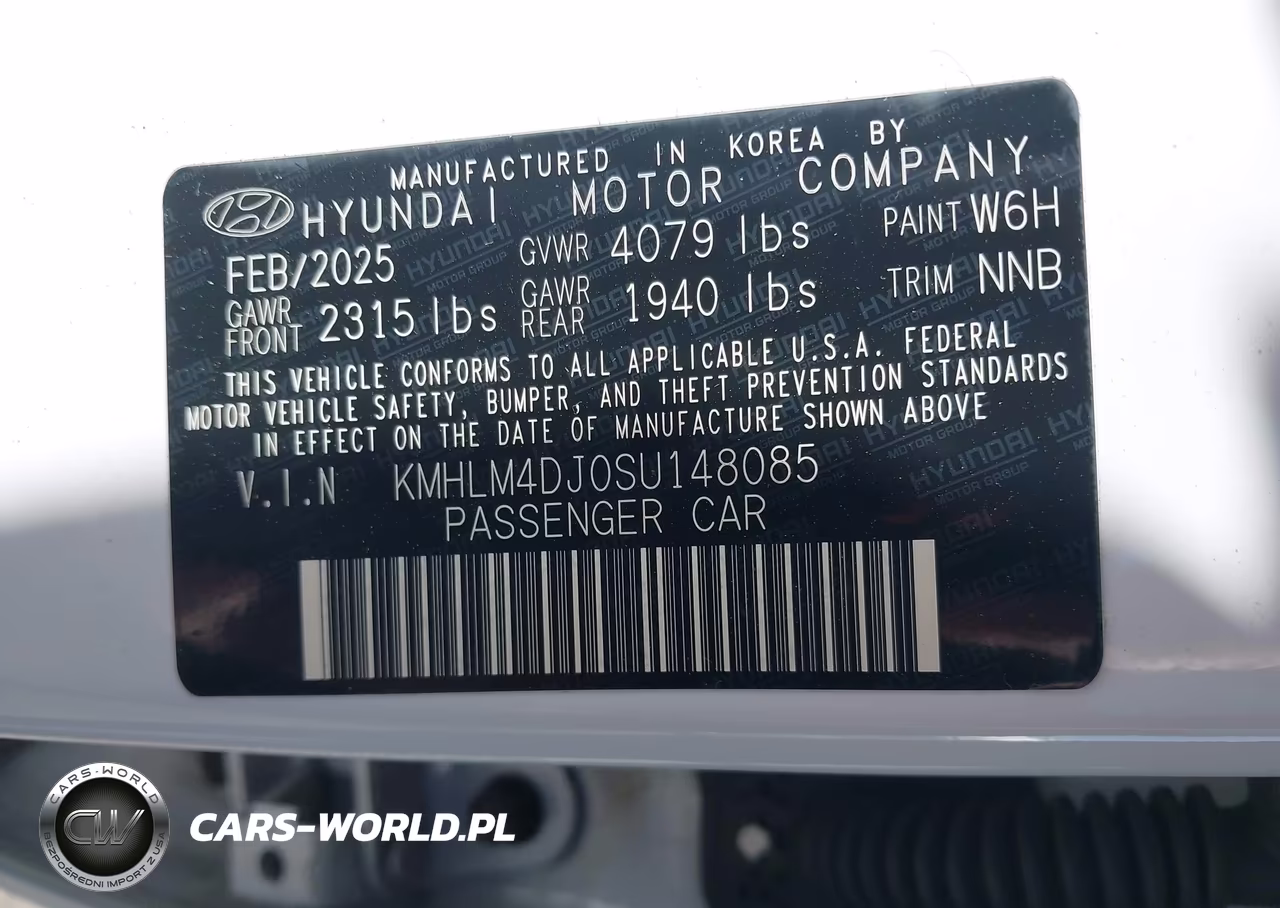 2025 Hyundai Elantra Hybrid Sel Sport VIN:KMHLM4DJ0SU148085 - 9