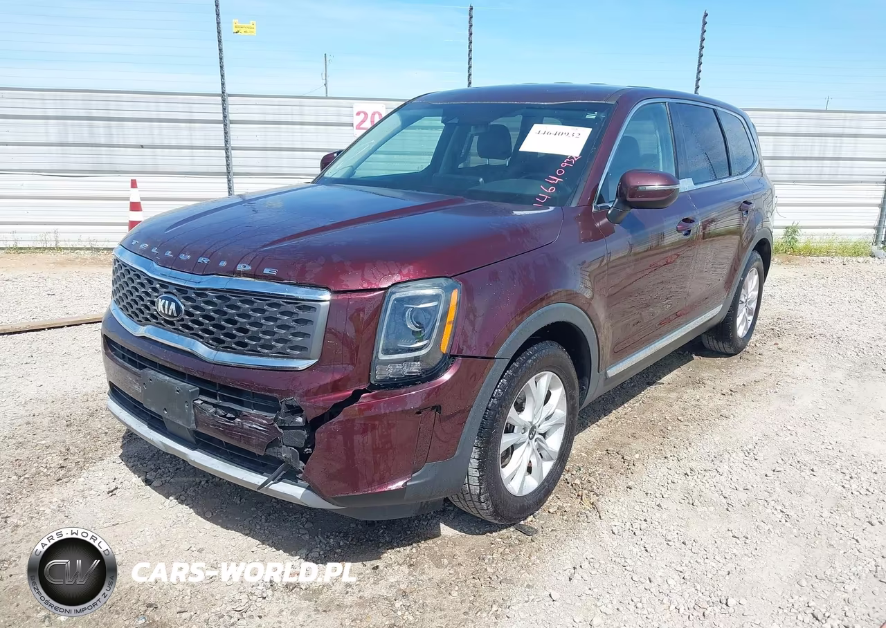 2020 Kia Telluride Lx VIN:5XYP24HC0LG086066 - 2