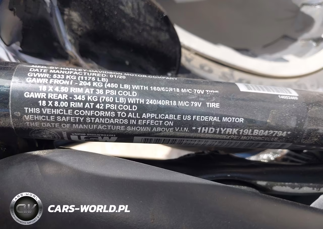 2020 Harley-Davidson Flfbsanv VIN:1HD1YRK19LB042794 - 10