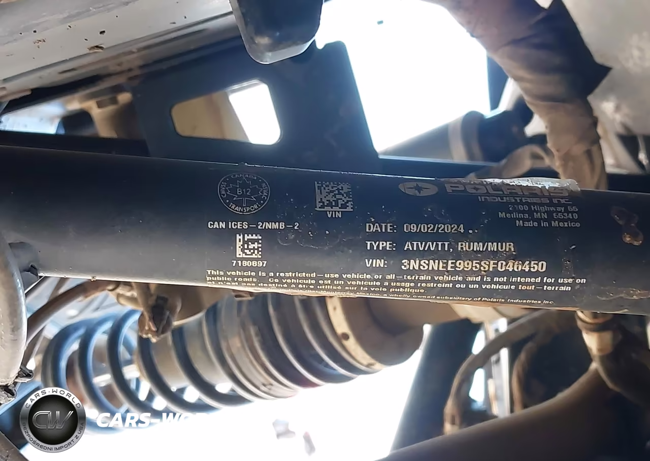 2025 Polaris Rzr Xp 1000 Sport VIN:3NSNEE995SF046450 - 10