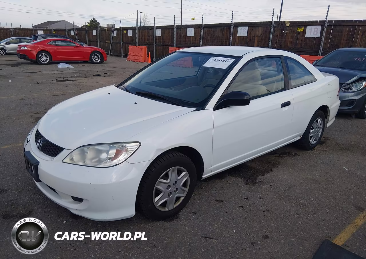 2004 Honda Civic Vp VIN:1HGEM22114L048429 - 2