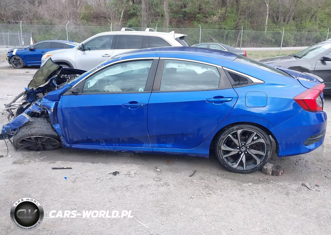 2021 Honda Civic Sport VIN:2HGFC2F82MH505180 - 13
