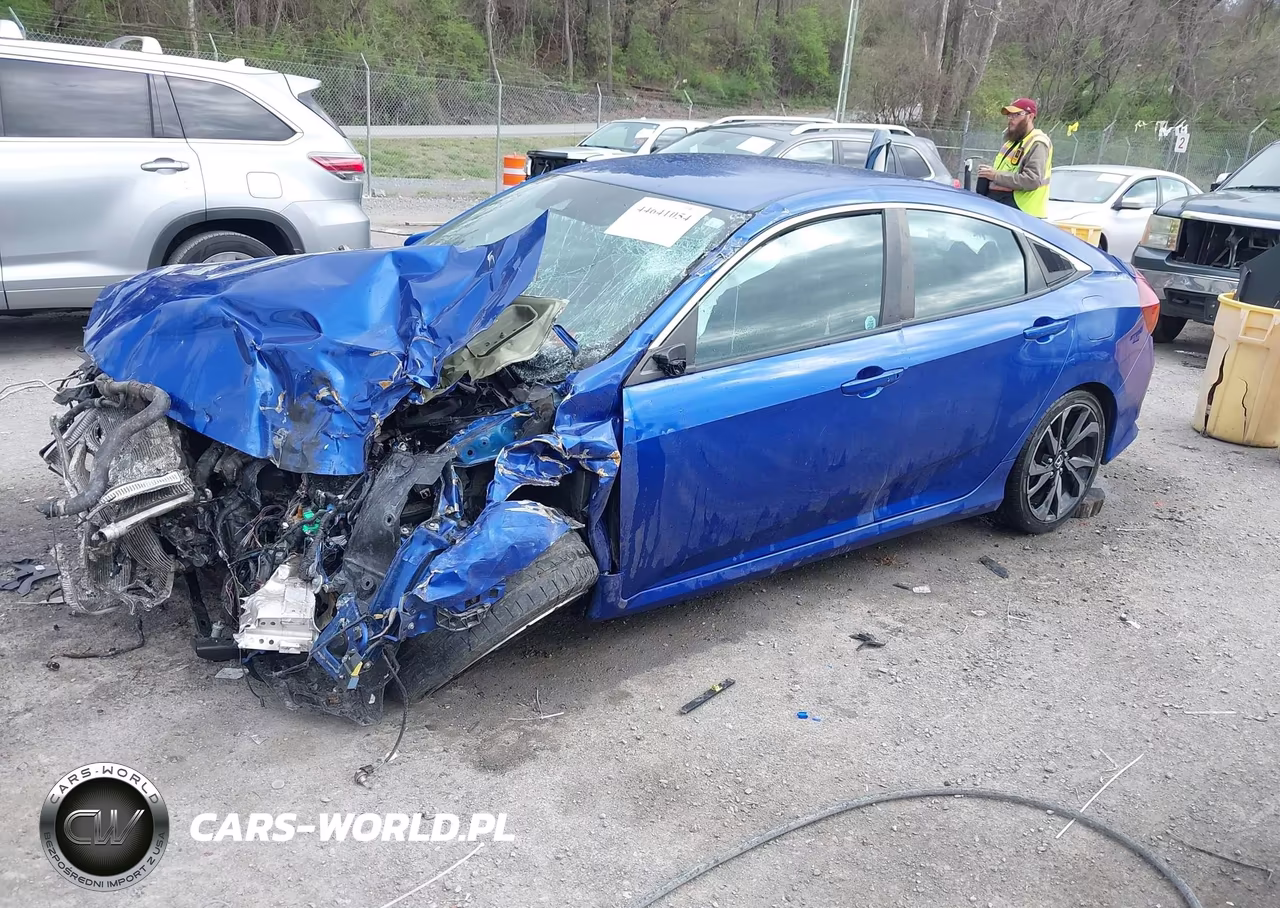 2021 Honda Civic Sport VIN:2HGFC2F82MH505180 - 2