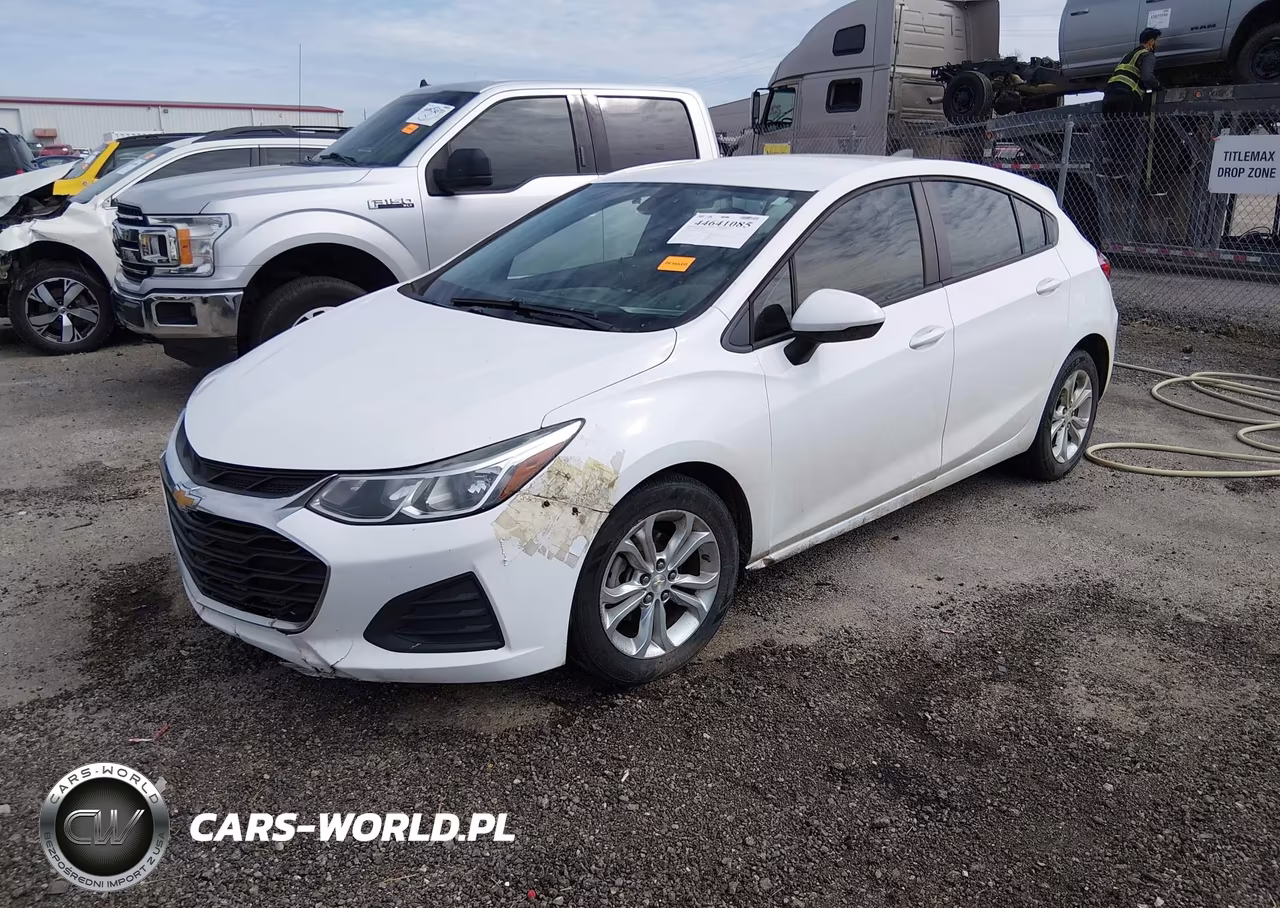 2019 Chevrolet Cruze Ls VIN:3G1BC6SM9KS595325 - 2