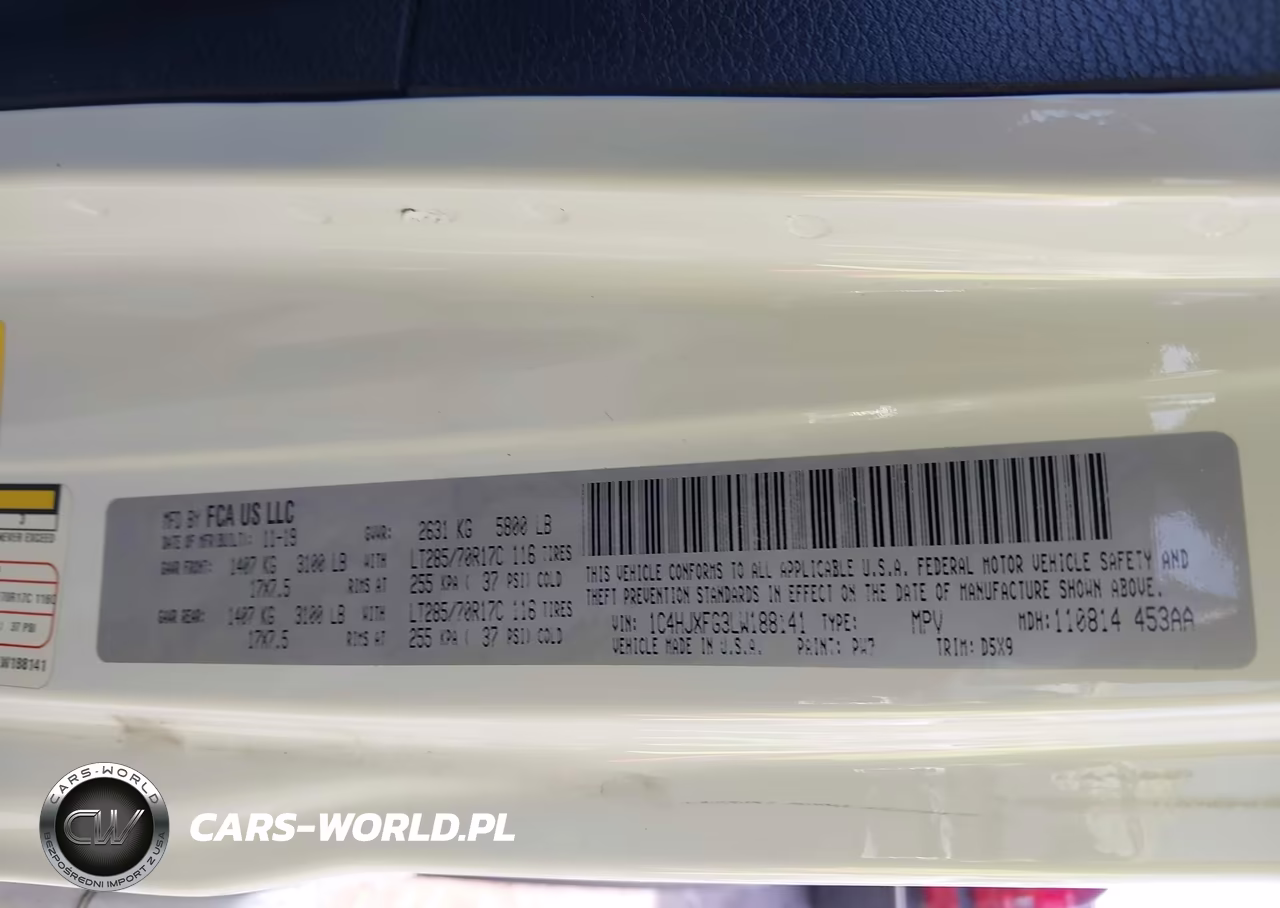 2020 Jeep Wrangler Unlimited Rubicon 4X4 VIN:1C4HJXFG3LW188141 - 9