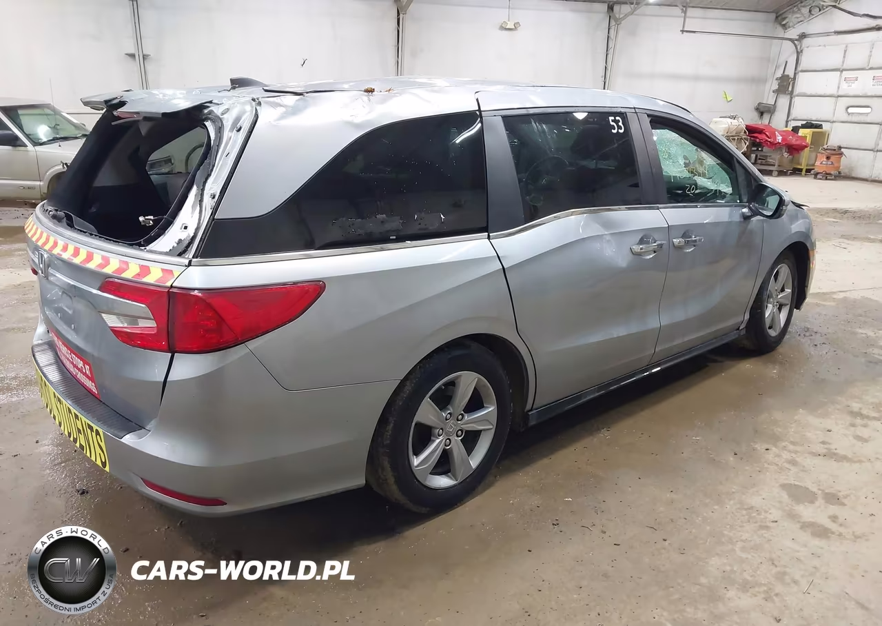 2020 Honda Odyssey Ex-L-Ex-L W-Navi Res VIN:5FNRL6H75LB020169 - 4