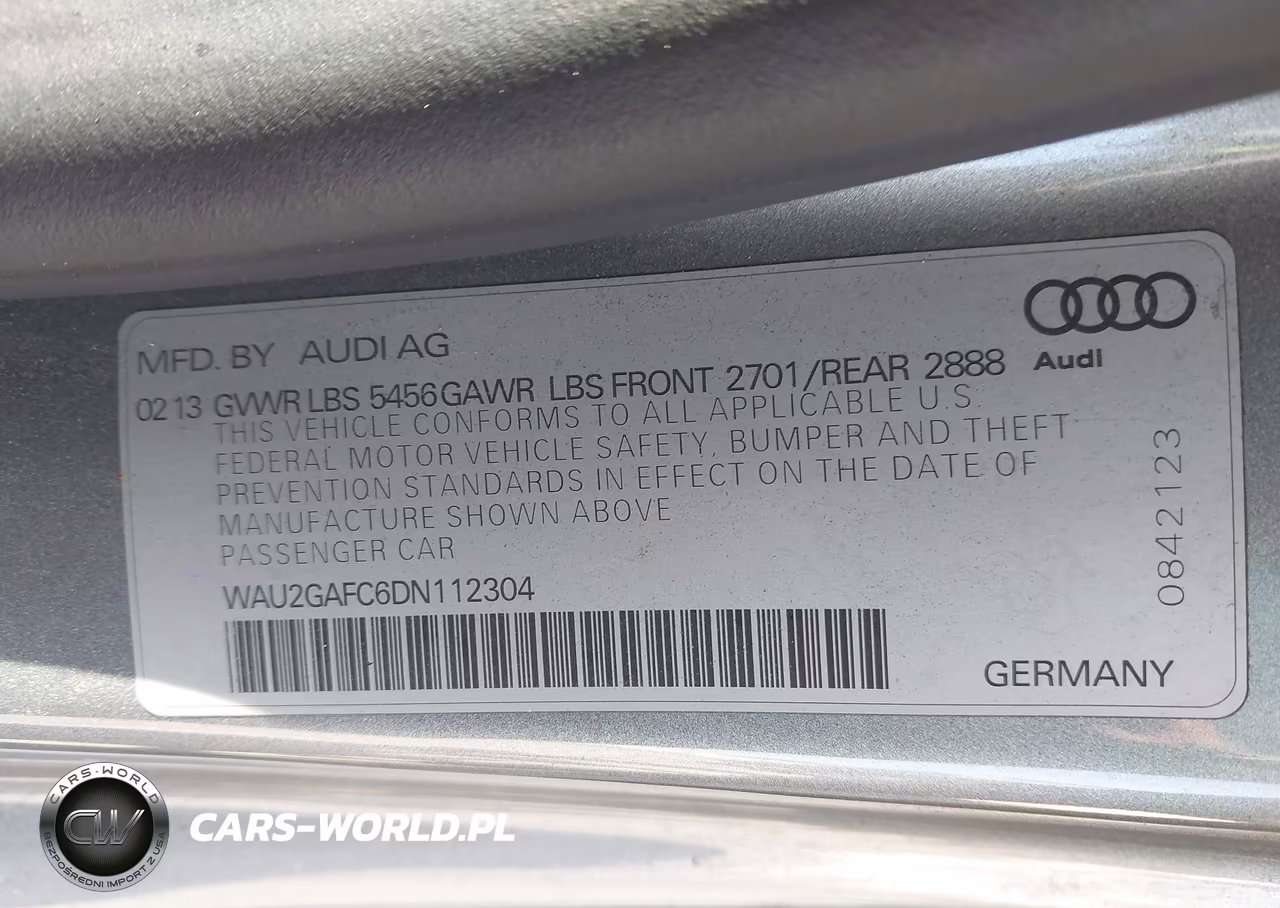 2013 Audi A7 3.0T Premium VIN:WAU2GAFC6DN112304 - 9