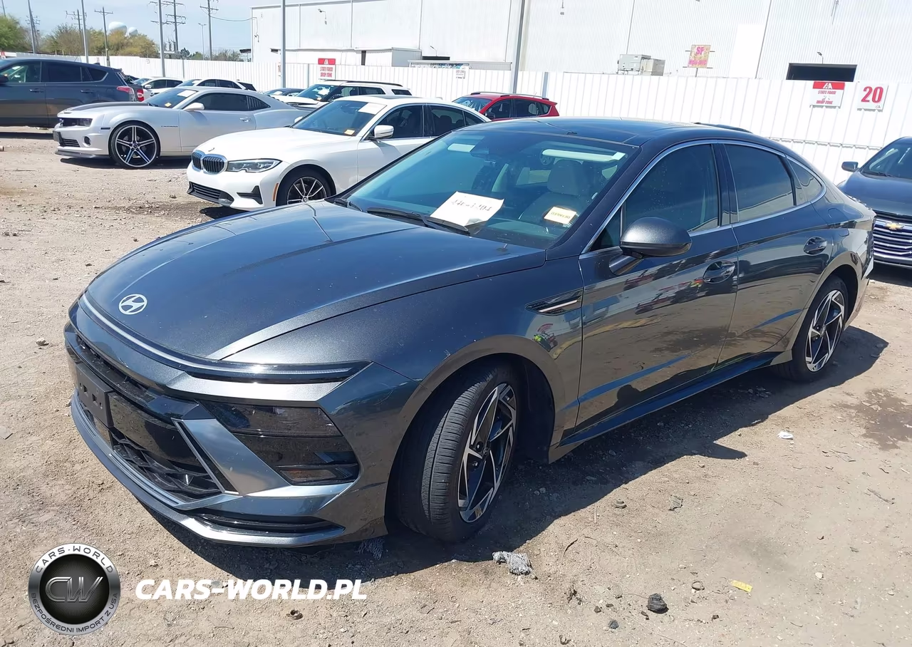 2024 Hyundai Sonata Sel VIN:KMHL14JA7RA393166 - 2