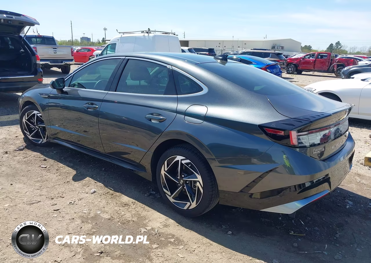 2024 Hyundai Sonata Sel VIN:KMHL14JA7RA393166 - 3