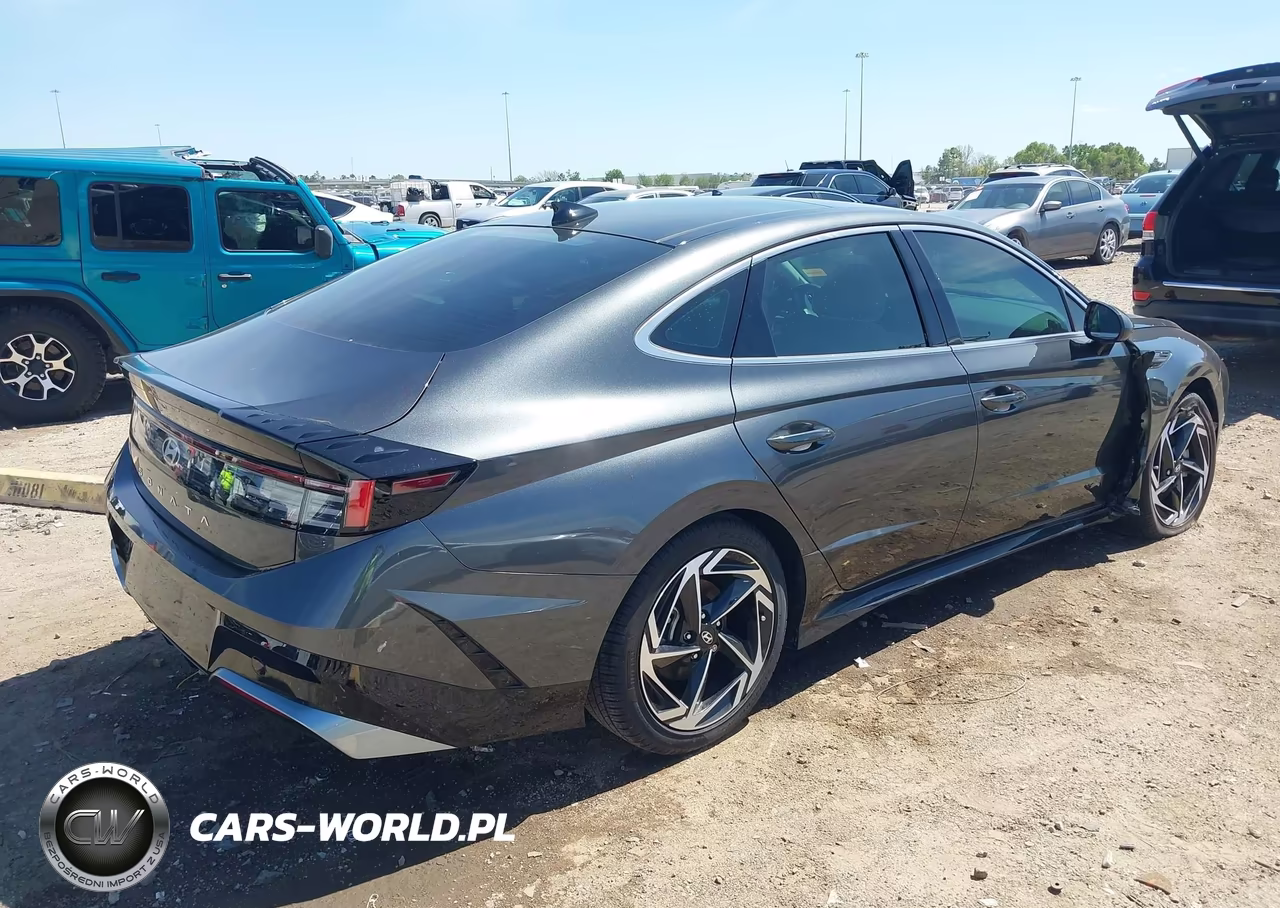 2024 Hyundai Sonata Sel VIN:KMHL14JA7RA393166 - 4