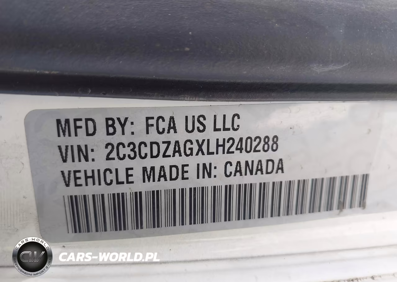 2020 Dodge Challenger Sxt VIN:2C3CDZAGXLH240288 - 9
