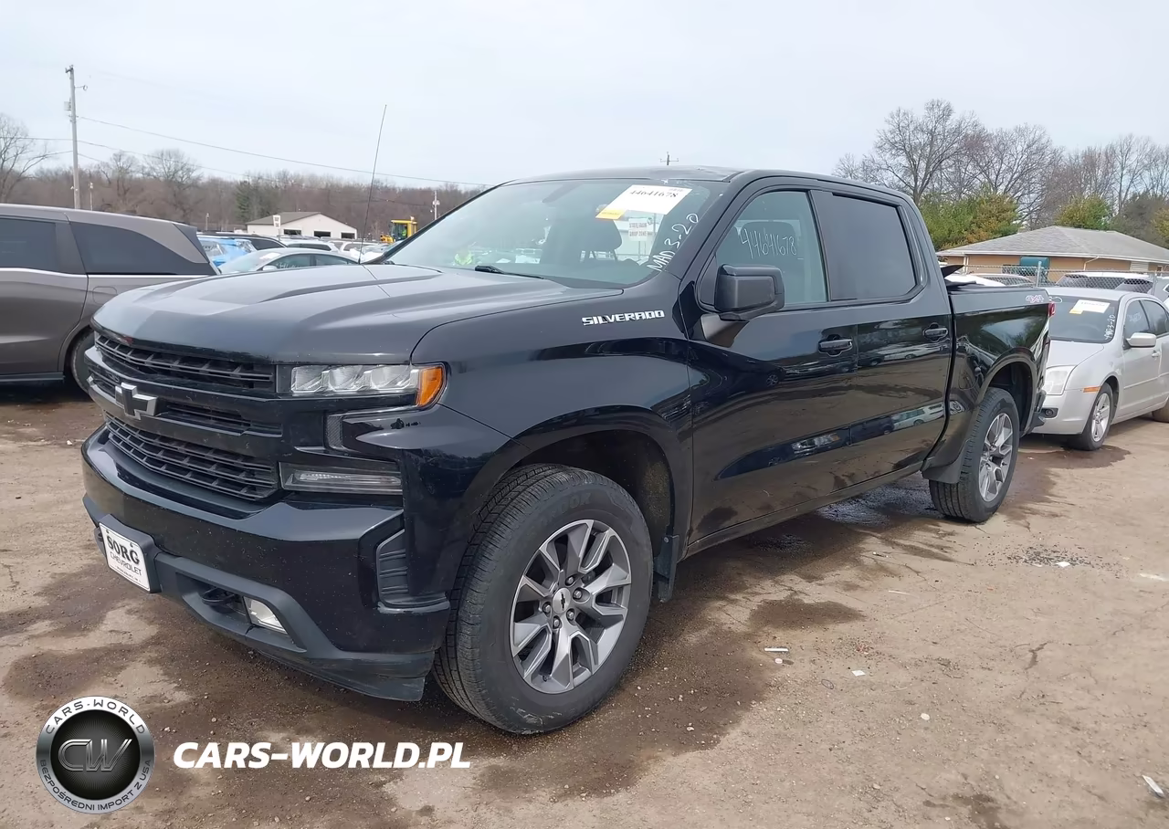 2019 Chevrolet Silverado 1500 Rst VIN:1GCUYEED5KZ118014 - 2