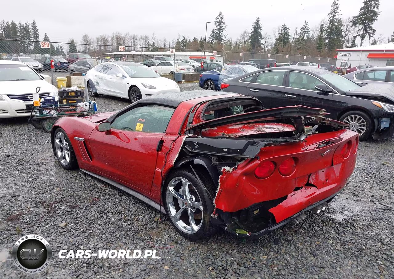 2013 Chevrolet Corvette Grand Sport VIN:1G1YS2DWXD5105427 - 3