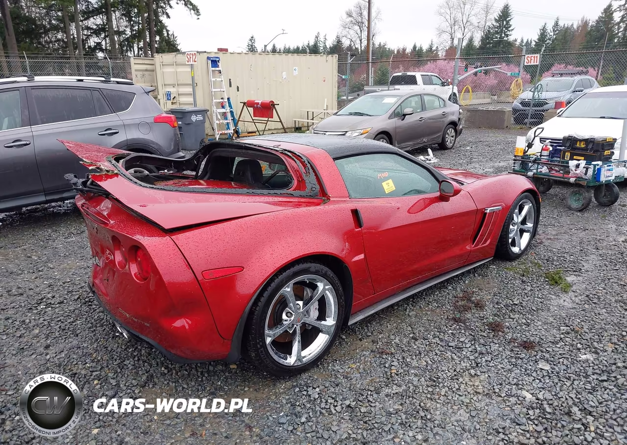 2013 Chevrolet Corvette Grand Sport VIN:1G1YS2DWXD5105427 - 4