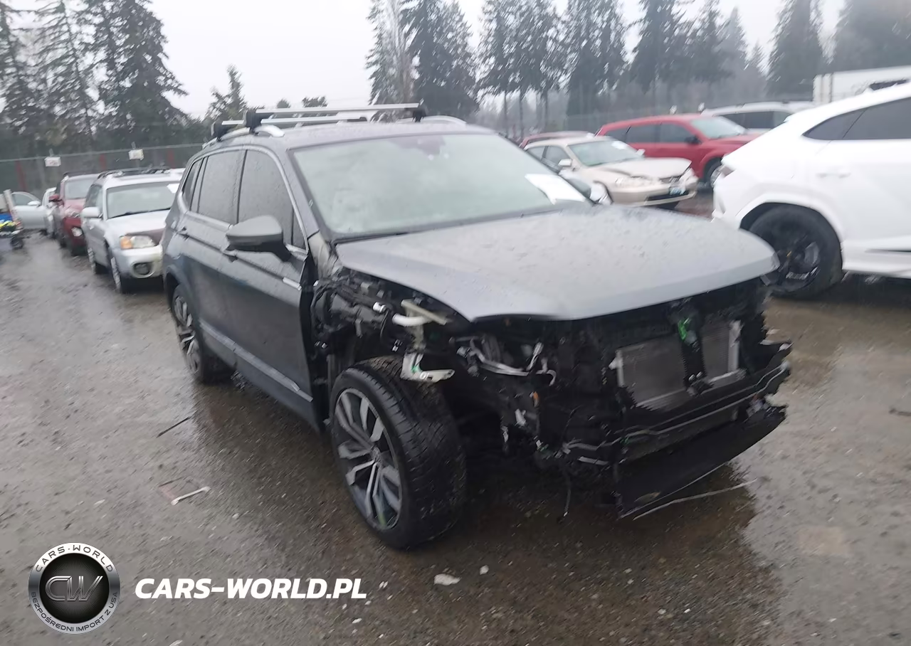 2019 Volkswagen Tiguan 2.0T Sel Premium-2.0T Sel Premium R-Line