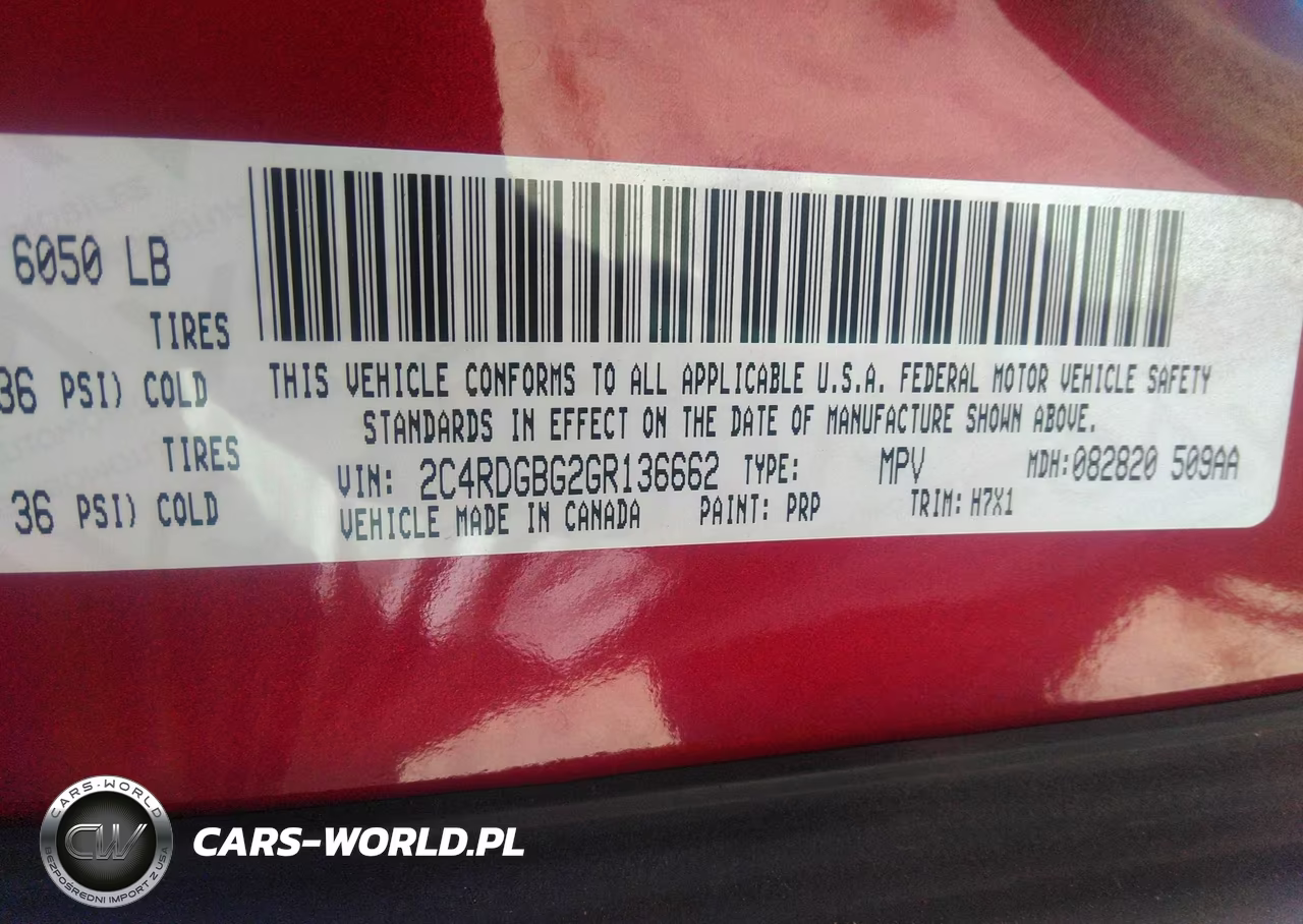2016 Dodge Grand Caravan Se VIN:2C4RDGBG2GR136662 - 9