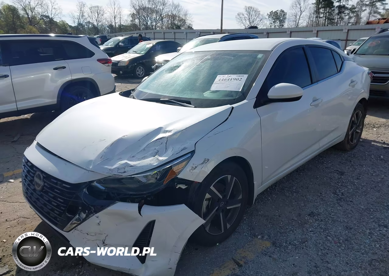 2025 Nissan Sentra Sv VIN:3N1AB8CV8SY216551 - 2