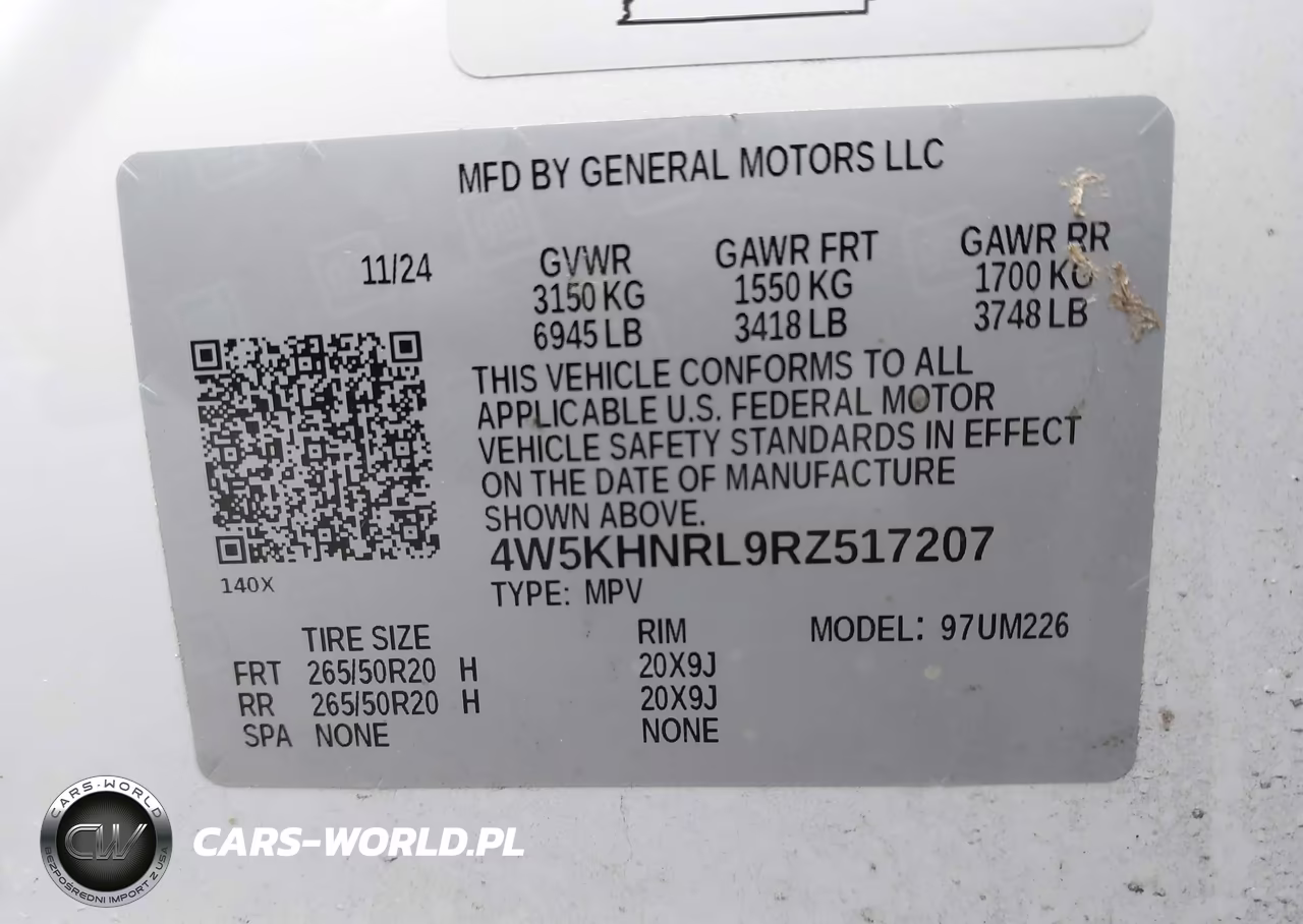 2024 Acura Zdx A-Spec VIN:4W5KHNRL9RZ517207 - 9