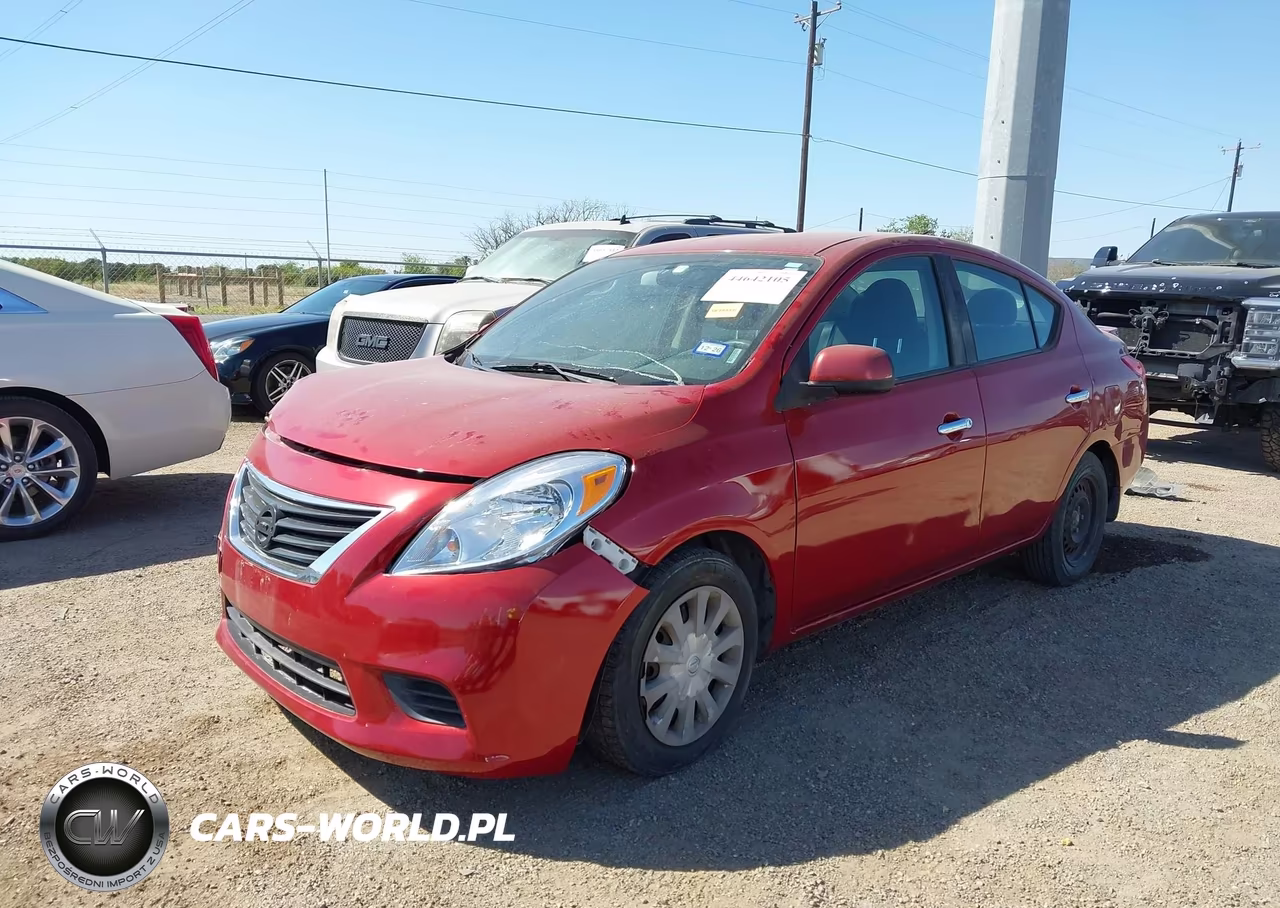2014 Nissan Versa 1.6 Sv VIN:3N1CN7APXEL816665 - 2