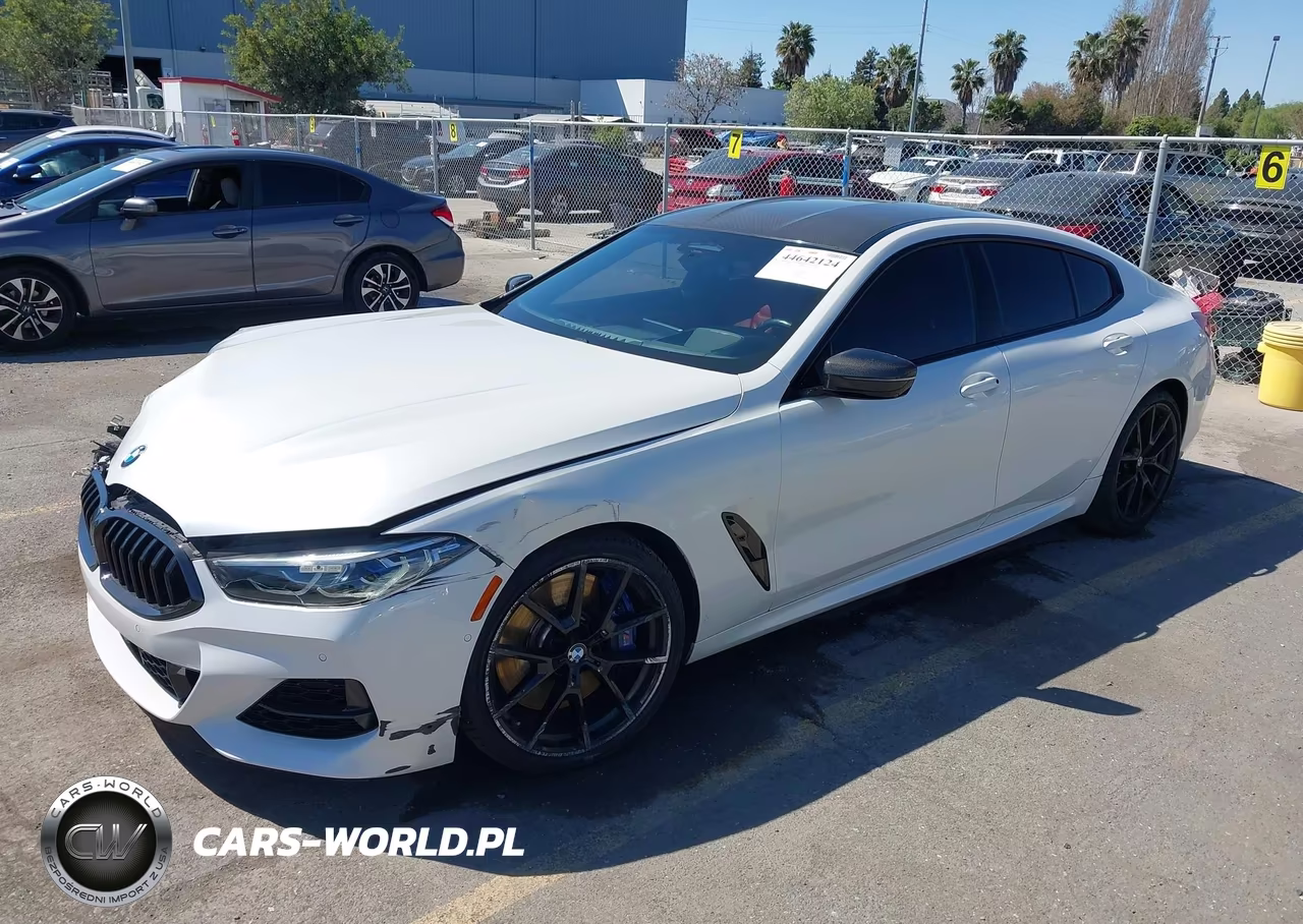 2022 BMW M850I Gtan Coupe xDrive VIN:WBAGV8C08NCJ17970 - 2