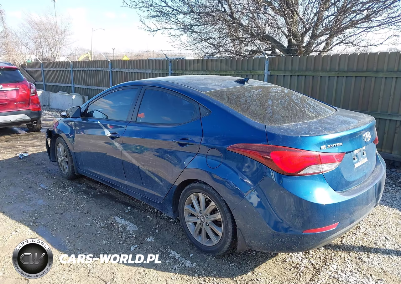 2016 Hyundai Elantra Se VIN:KMHDH4AE8GU480752 - 3
