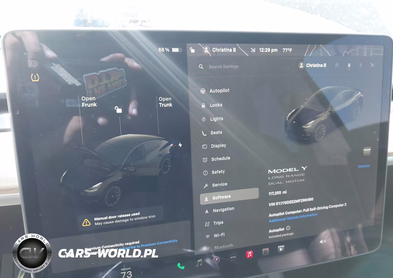 2021 Tesla Model Y Long Range Dual Motor All-Wheel Drive VIN:5YJYGDEE2MF296480 - 7