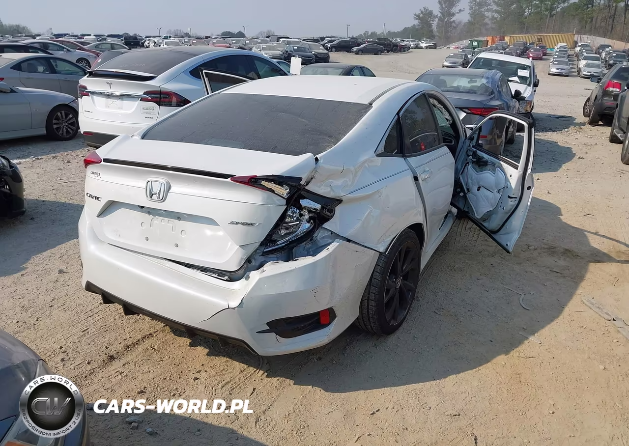 2021 Honda Civic Sport VIN:2HGFC2F85MH529795 - 4