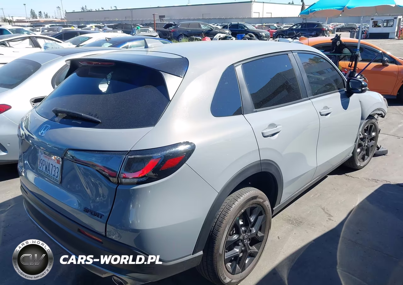 2025 Honda Hr-V Awd Sport VIN:3CZRZ2H59SM715491 - 4