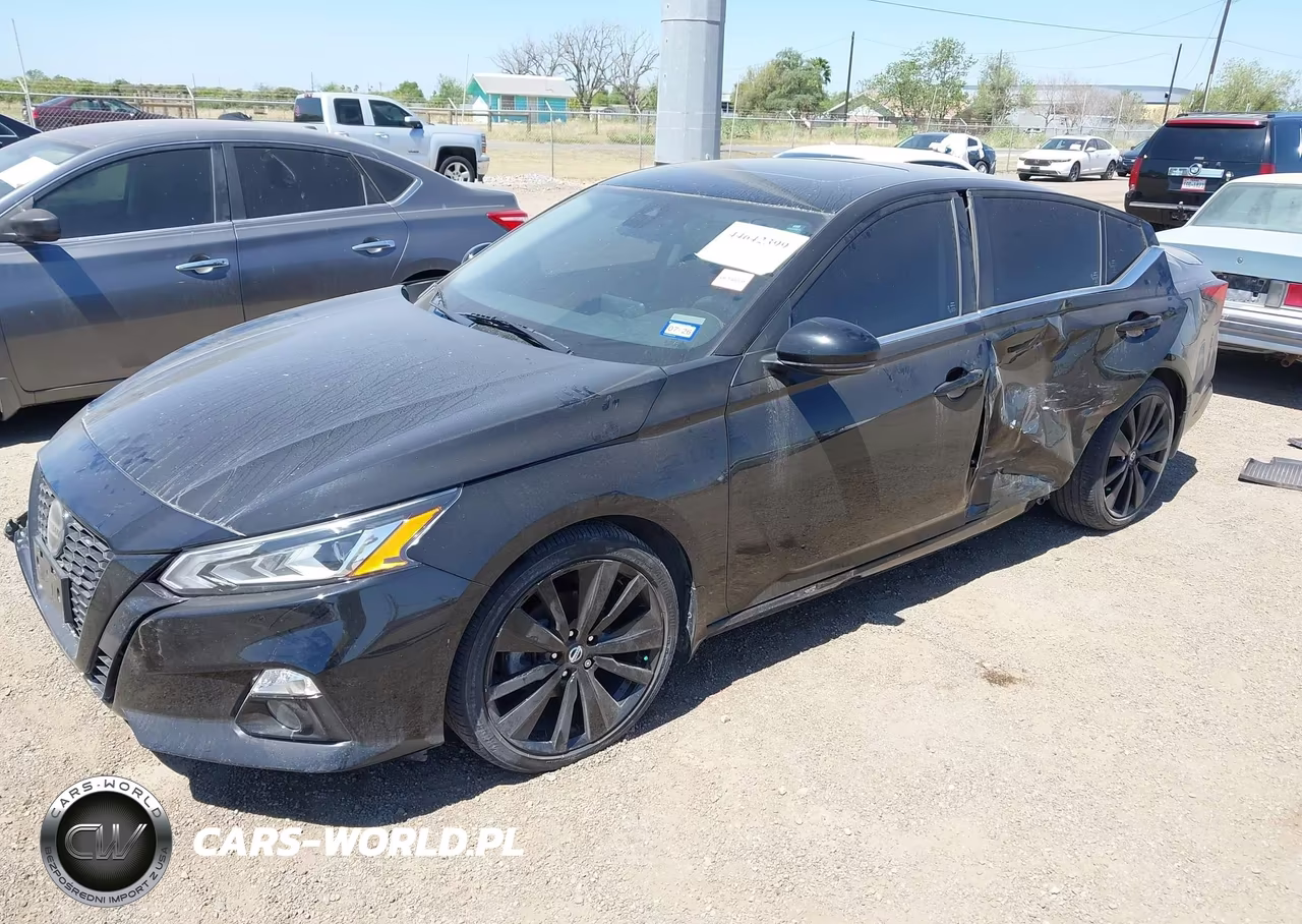2022 Nissan Altima Sr Fwd VIN:1N4BL4CV9NN391714 - 2