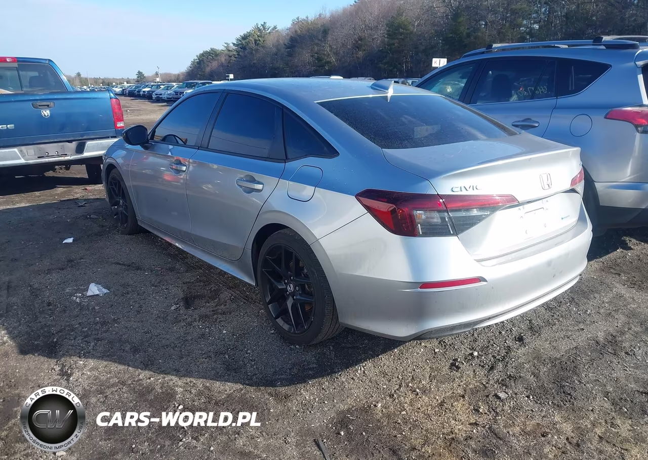 2025 Honda Civic Hybrid Sport-Sport Touring VIN:2HGFE4F89SH335807 - 3