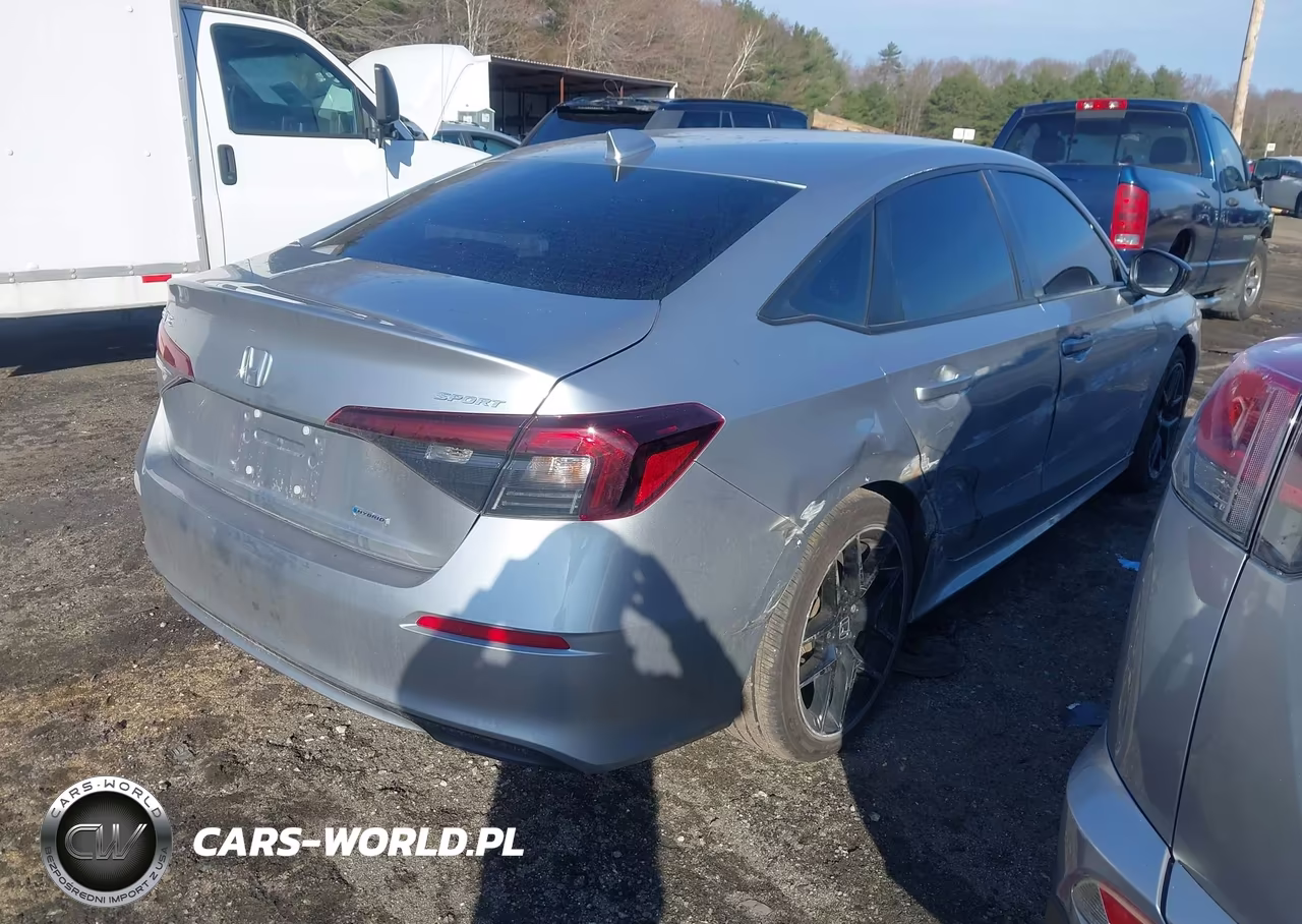 2025 Honda Civic Hybrid Sport-Sport Touring VIN:2HGFE4F89SH335807 - 4
