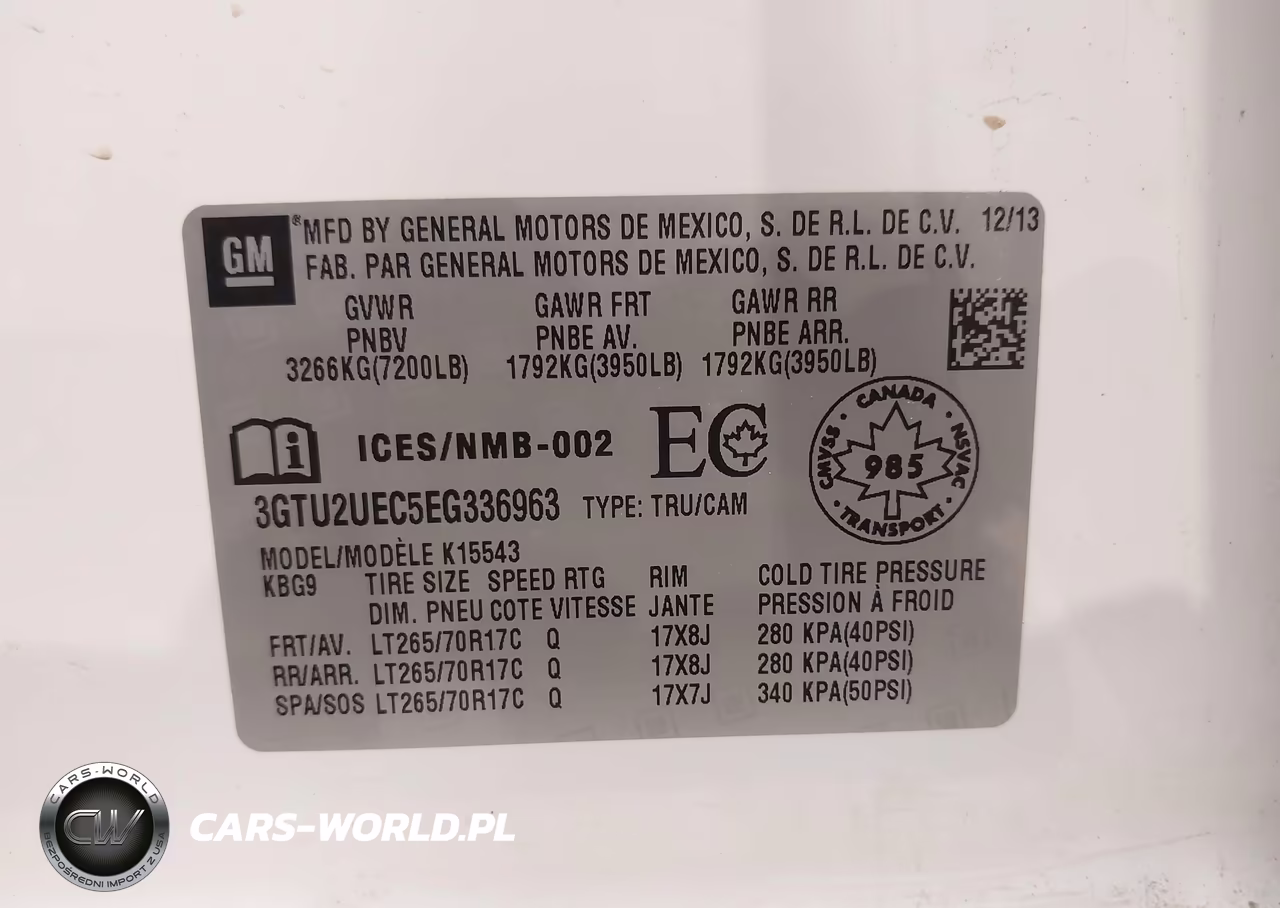 2014 GMC Sierra 1500 Sle VIN:3GTU2UEC5EG336963 - 9