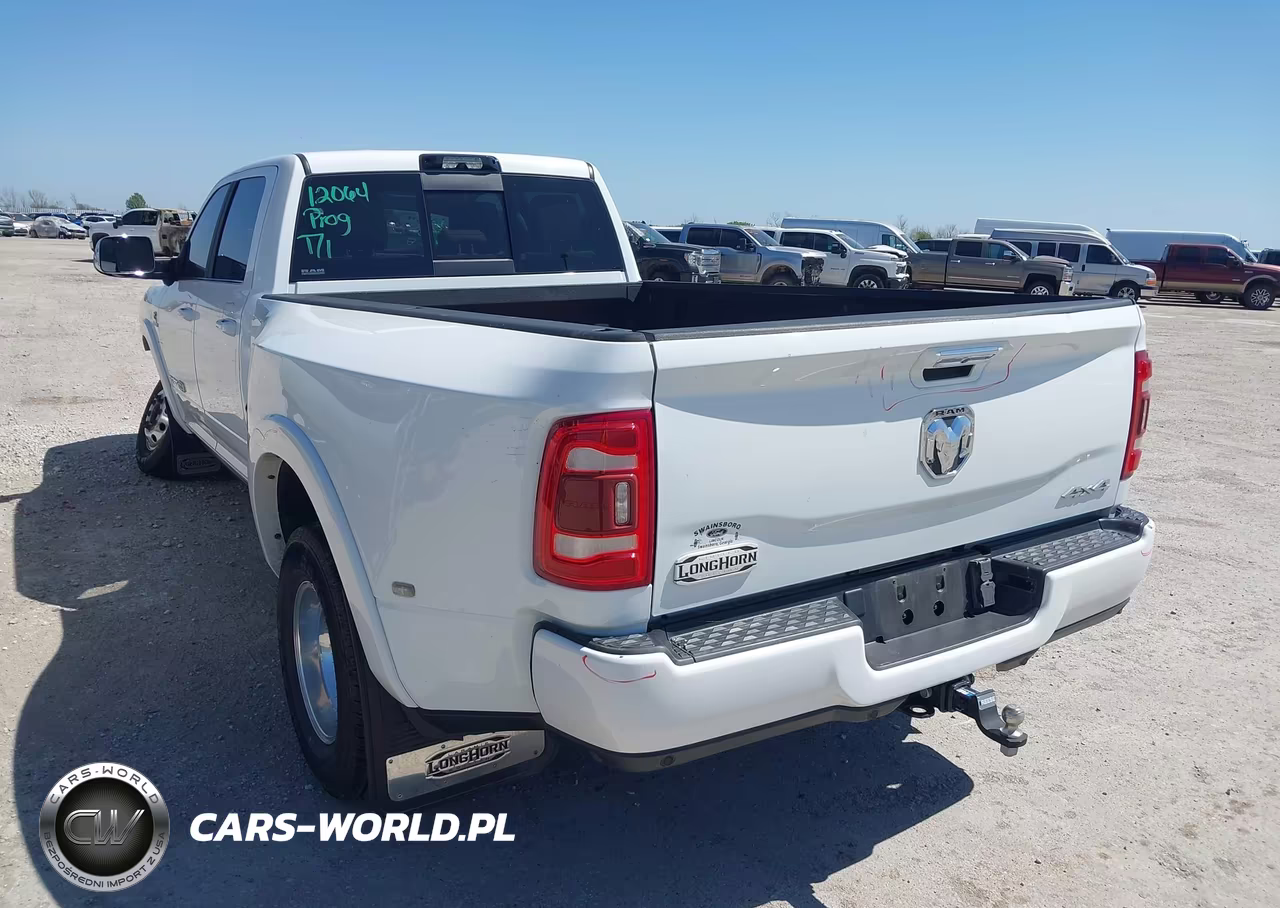 2022 Ram 3500 Limited Longhorn 4X4 8' Box VIN:3C63RRKL7NG415454 - 3