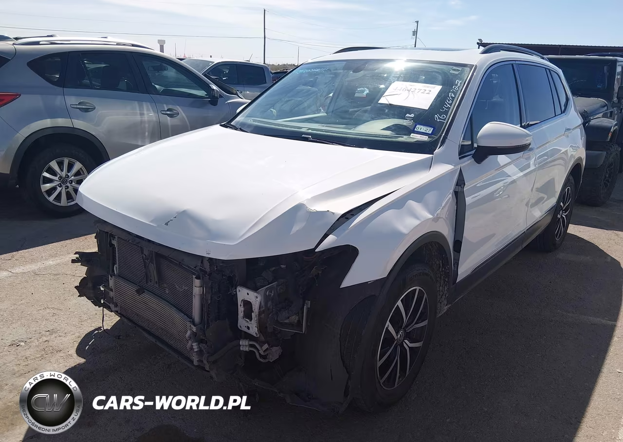 2021 Volkswagen Tiguan 2.0T Se-2.0T Se R-Line Black-2.0T Sel VIN:3VV3B7AX3MM158672 - 2
