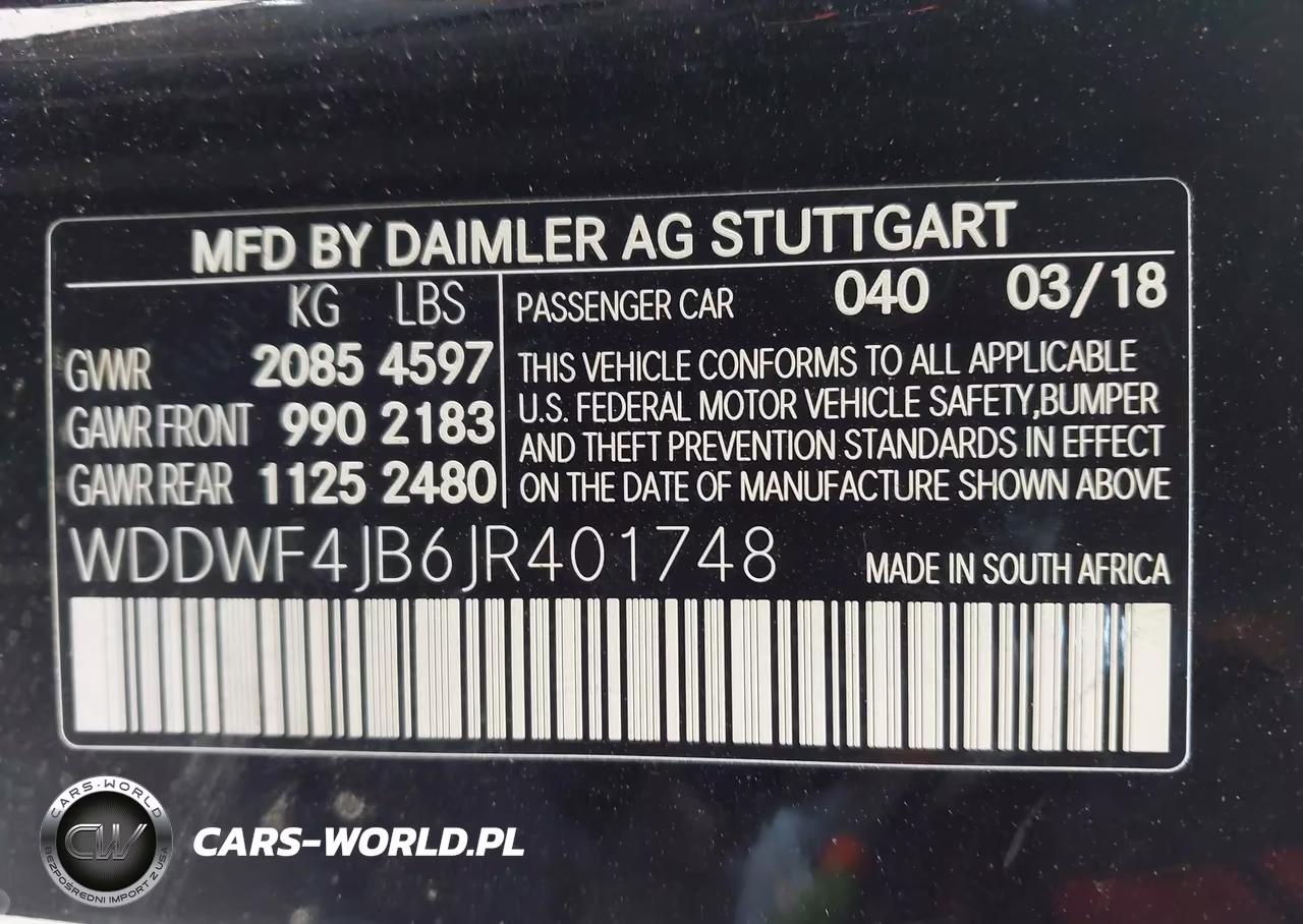 2018 Mercedes-Benz C 300 VIN:WDDWF4JB6JR401748 - 9