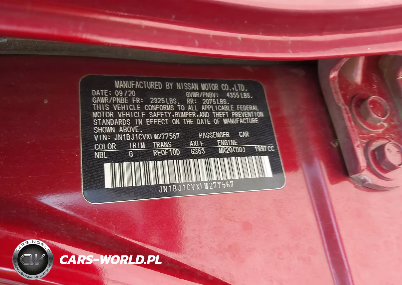 2020 Nissan Rogue Sport Sv Fwd Xtronic Cvt VIN:JN1BJ1CVXLW277567 - 9