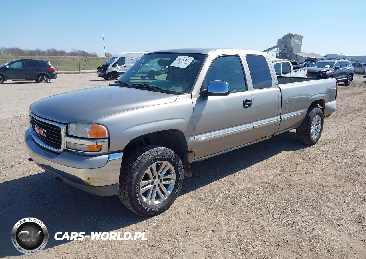 2001 GMC Sierra 1500 Sle VIN:1GTEK19T61E203143 - 2