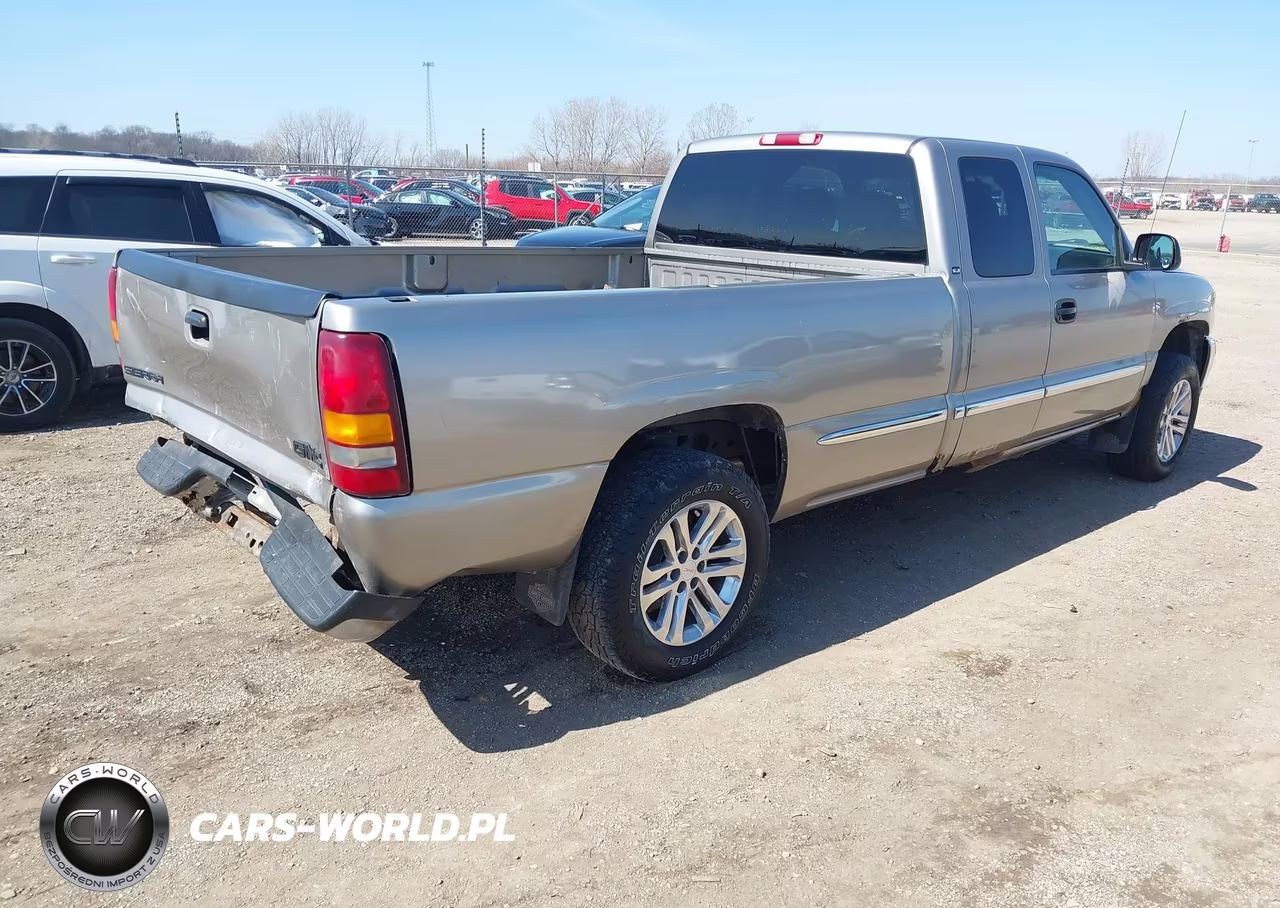 2001 GMC Sierra 1500 Sle VIN:1GTEK19T61E203143 - 4