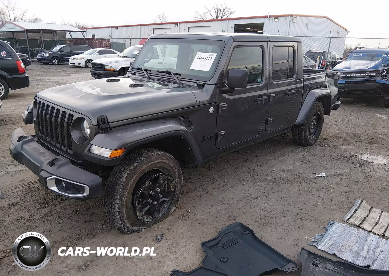2021 Jeep Gladiator Sport S 4X4 VIN:1C6JJTAM4ML558448 - 2