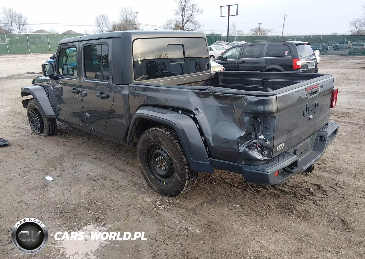 2021 Jeep Gladiator Sport S 4X4 VIN:1C6JJTAM4ML558448 - 3