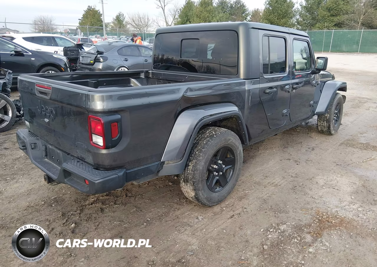 2021 Jeep Gladiator Sport S 4X4 VIN:1C6JJTAM4ML558448 - 4