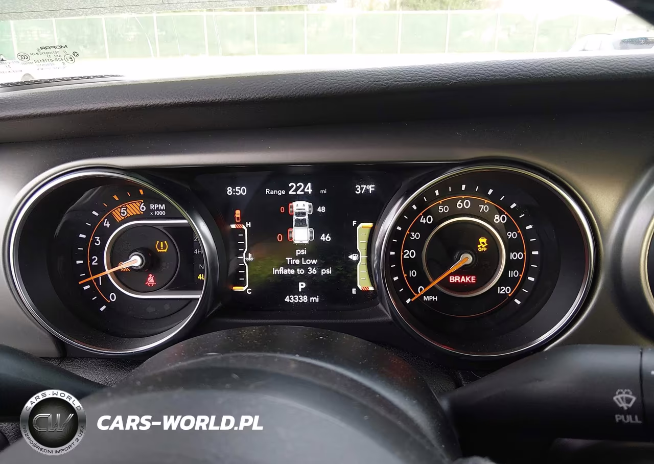 2021 Jeep Gladiator Sport S 4X4 VIN:1C6JJTAM4ML558448 - 7