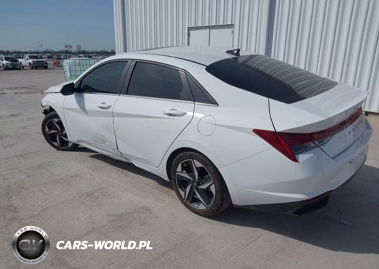 2023 Hyundai Elantra Hybrid Limited VIN:KMHLN4AJ8PU072057 - 3